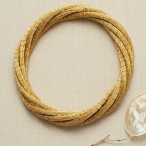 joyas artesanales y sostenibles - PULSERA Oro vegetal capim dourado