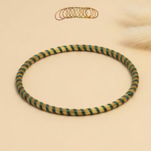 joyas artesanales y sostenibles - PULSERA Oro vegetal capim dourado