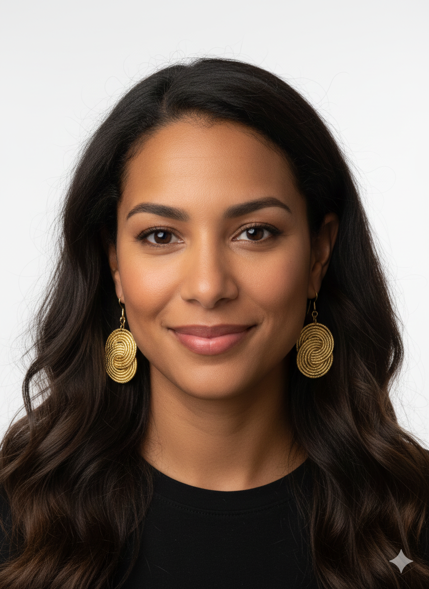 Pendientes de oro vegetal – PARIS – Biojoya Capim dourado – Joya sostenible natural hecha a mano – Ganchos – 6cmx3cm (LxAn) – SLOWECO