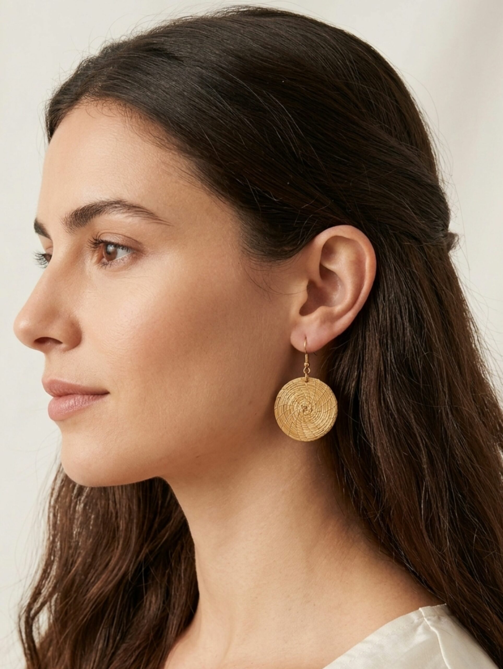 Oro vegetal Capim dourado pendientes