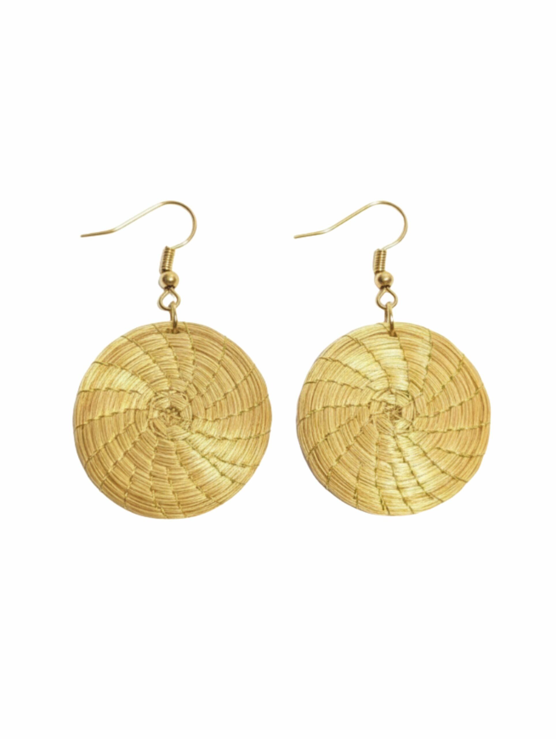 Oro vegetal Capim dourado pendientes