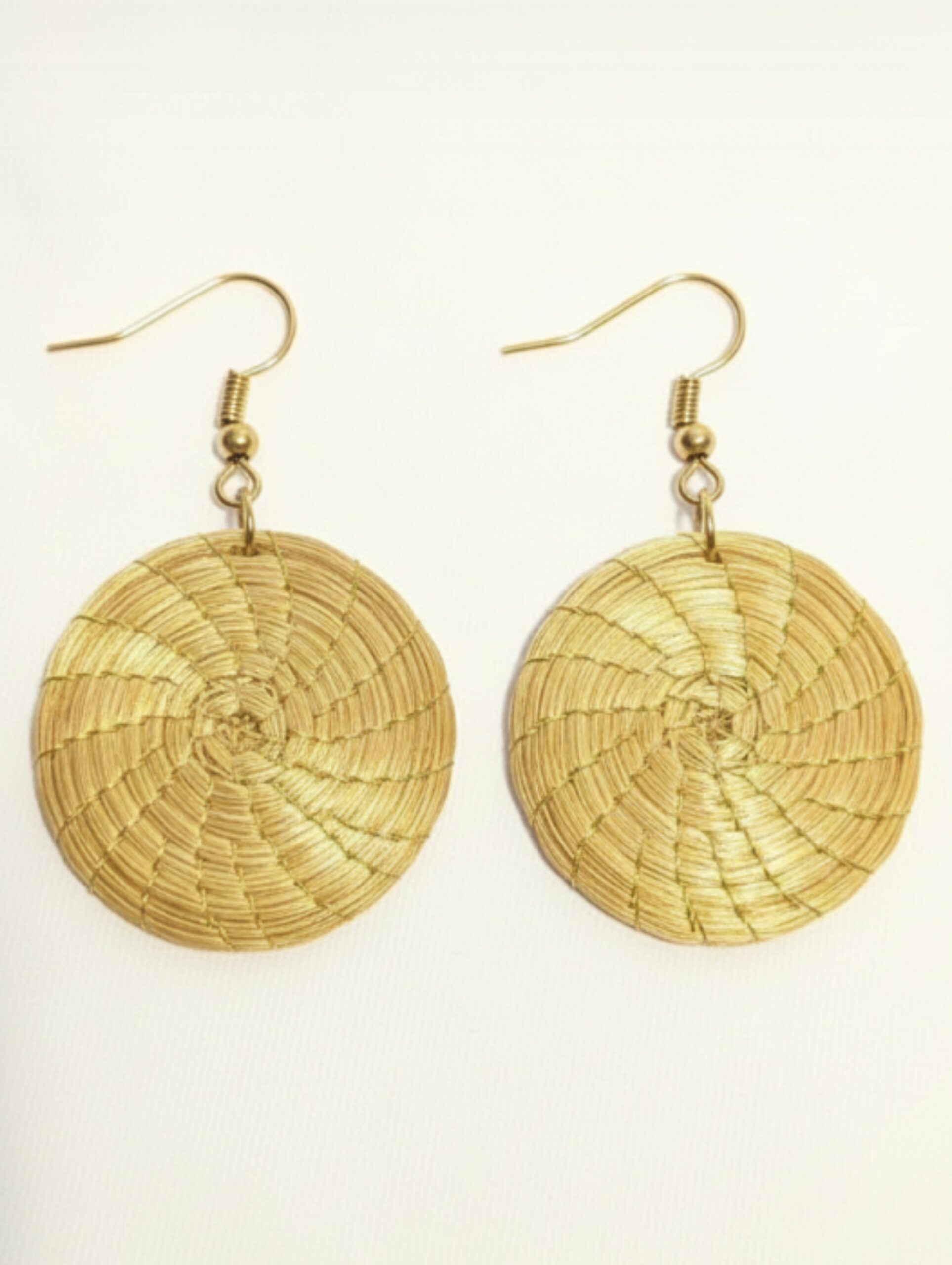 Oro vegetal Capim dourado pendientes