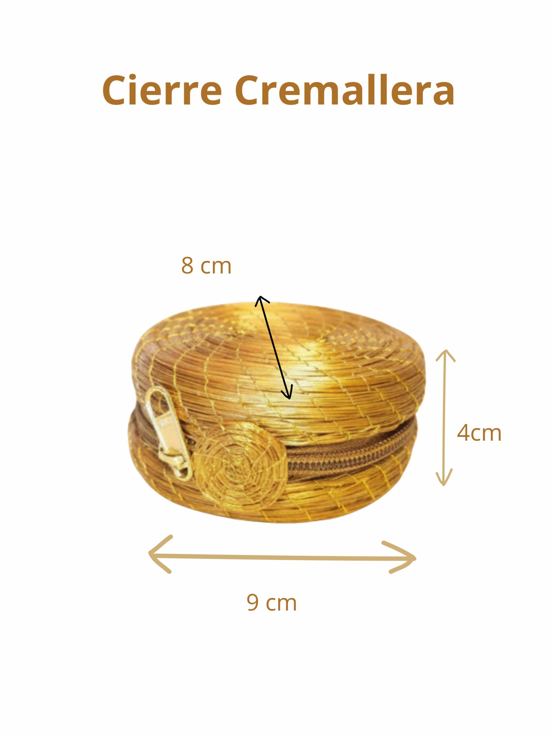 joyas artesanales y sostenibles - BOLSO Oro vegetal capim dourado