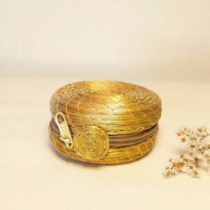 joyas artesanales y sostenibles - BOLSO Oro vegetal capim dourado