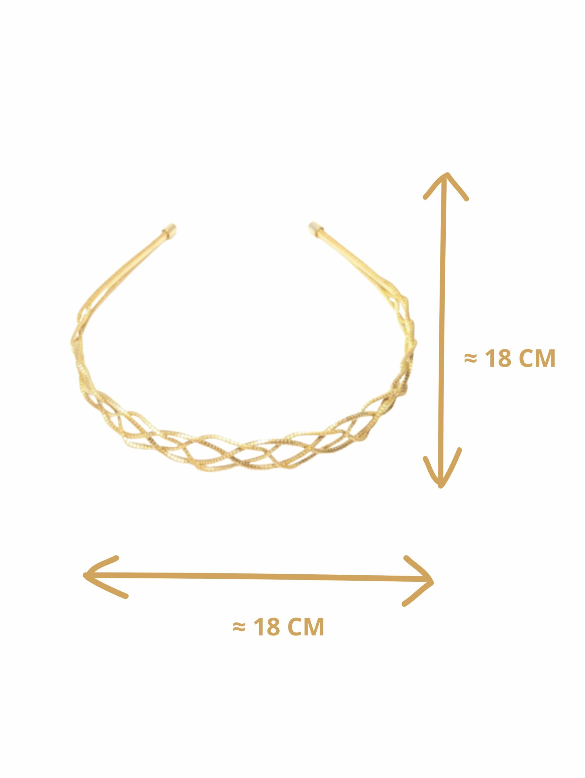 Oro vegetal Capim dourado diadema