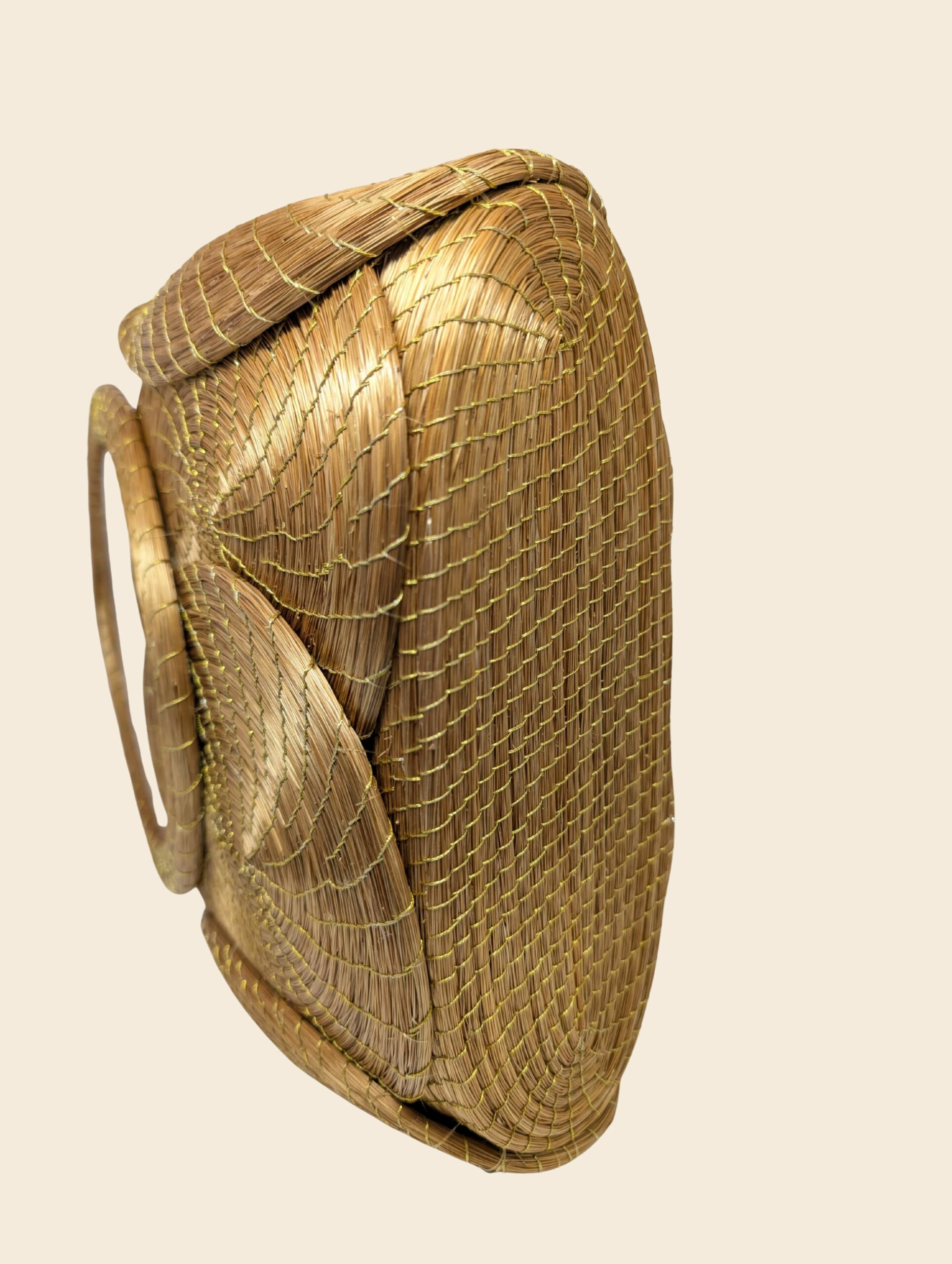 joyas artesanales y sostenibles - BOLSO Oro vegetal capim dourado