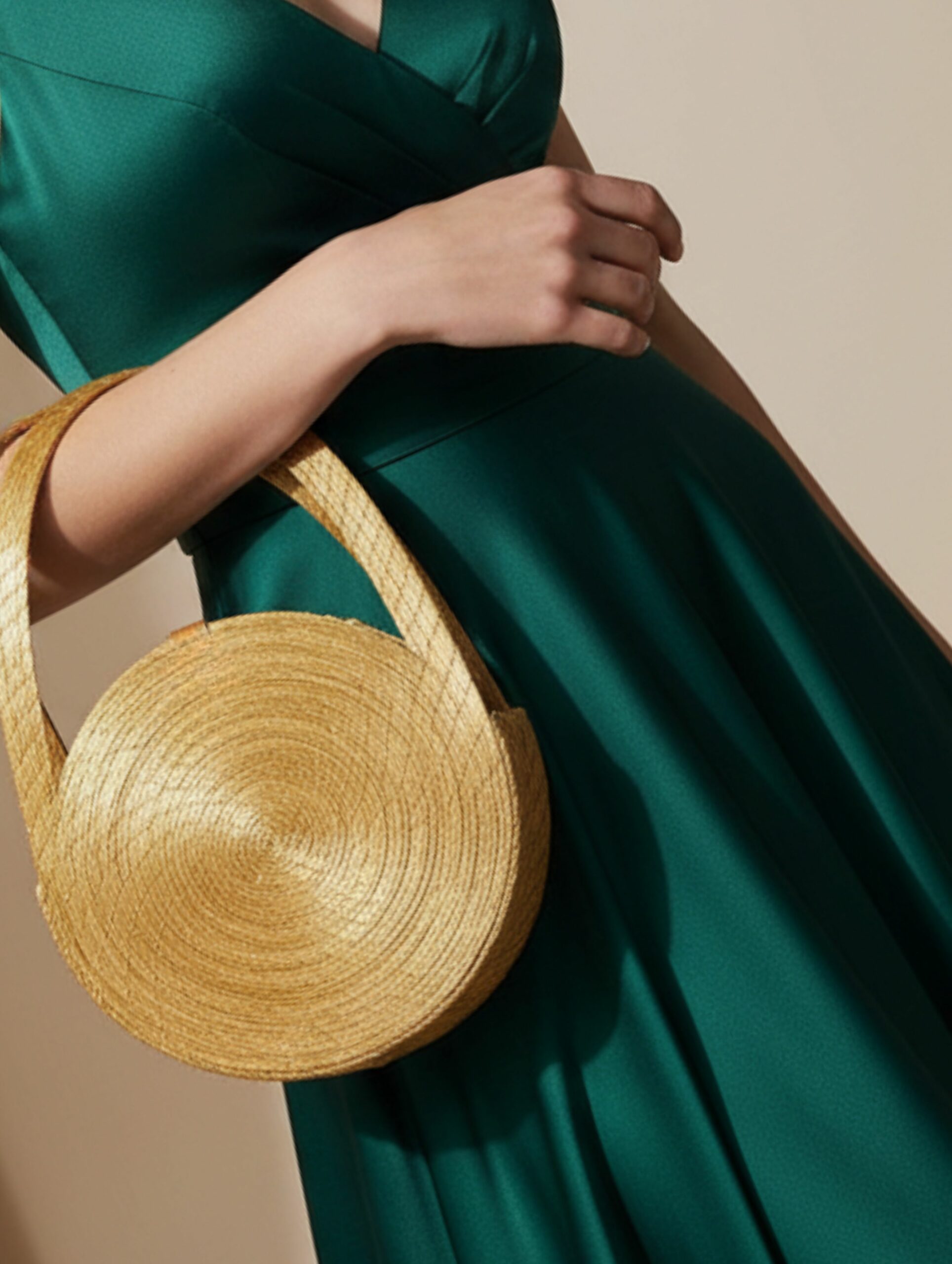 joyas artesanales y sostenibles - BOLSO Oro vegetal capim dourado