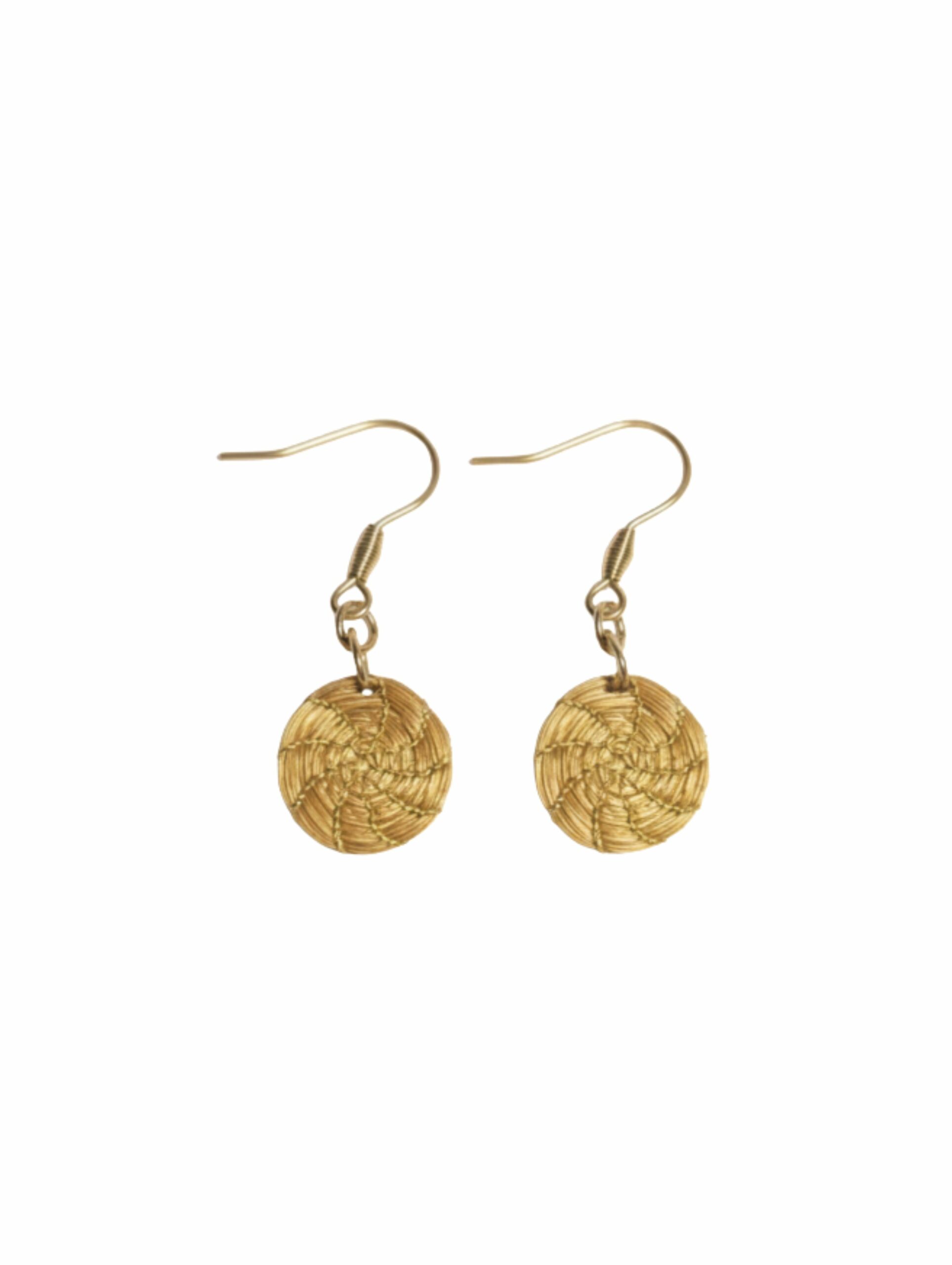 Oro vegetal Capim dourado pendientes