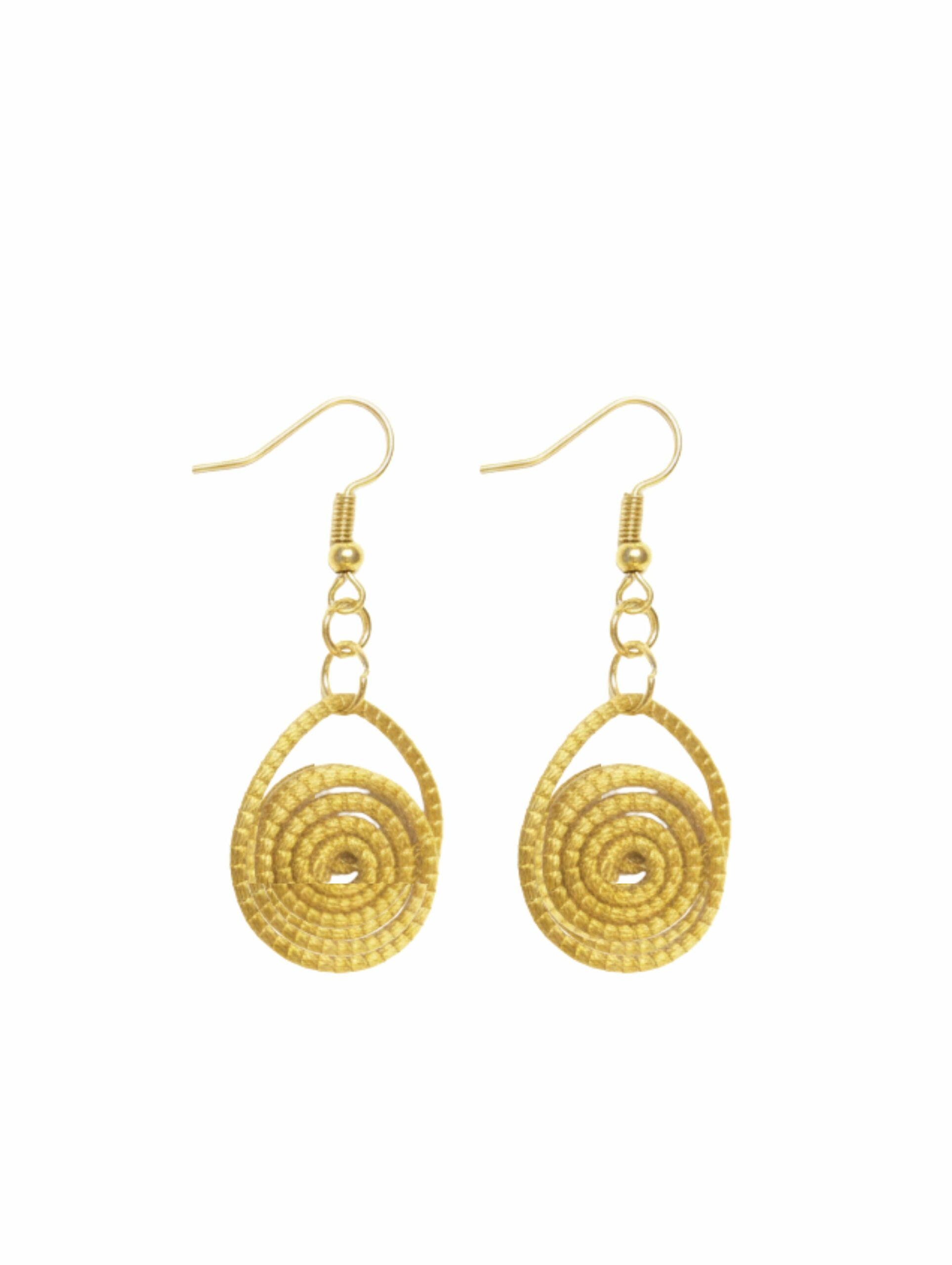 Oro vegetal Capim dourado pendientes