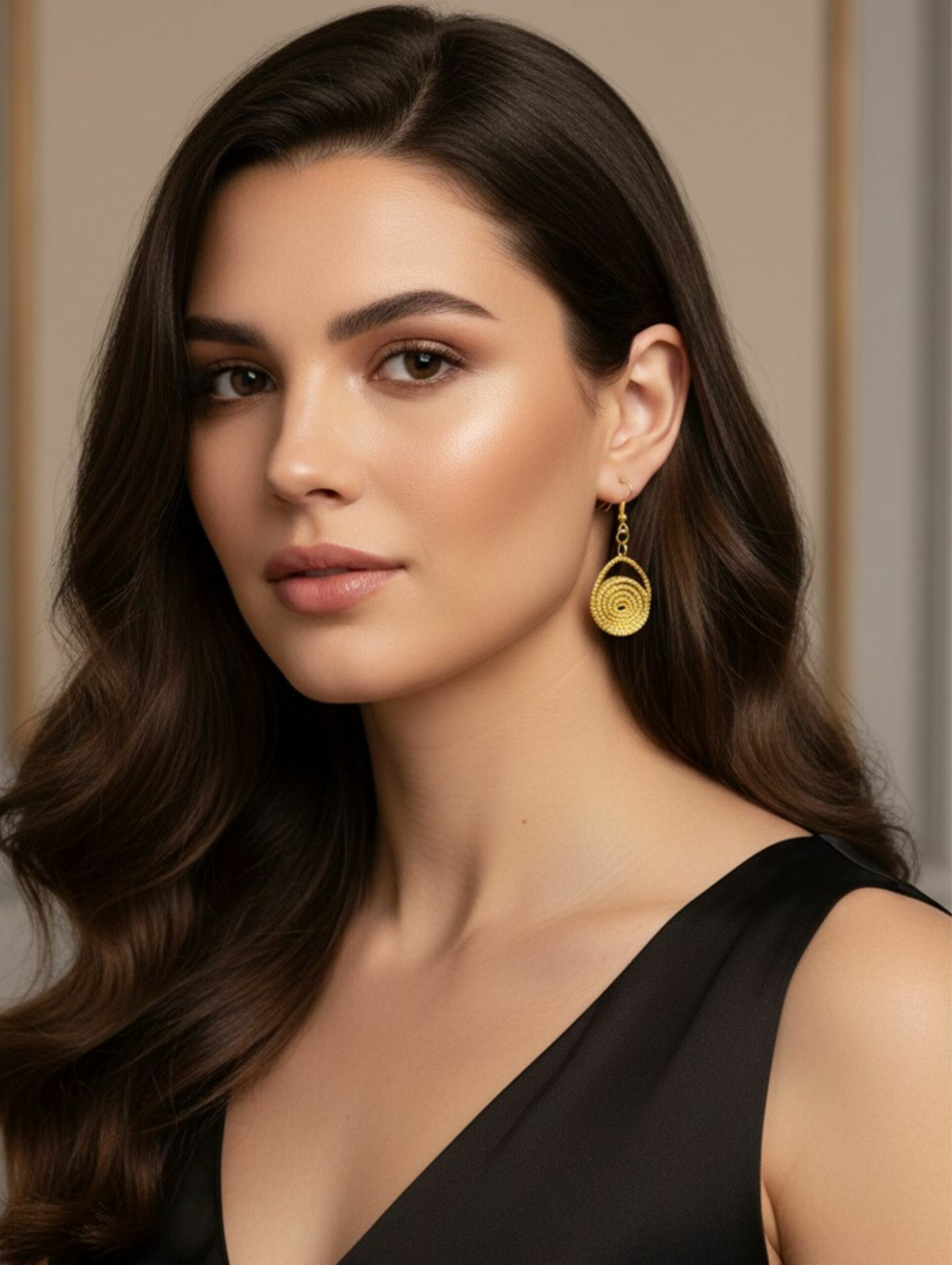 Oro vegetal Capim dourado pendientes