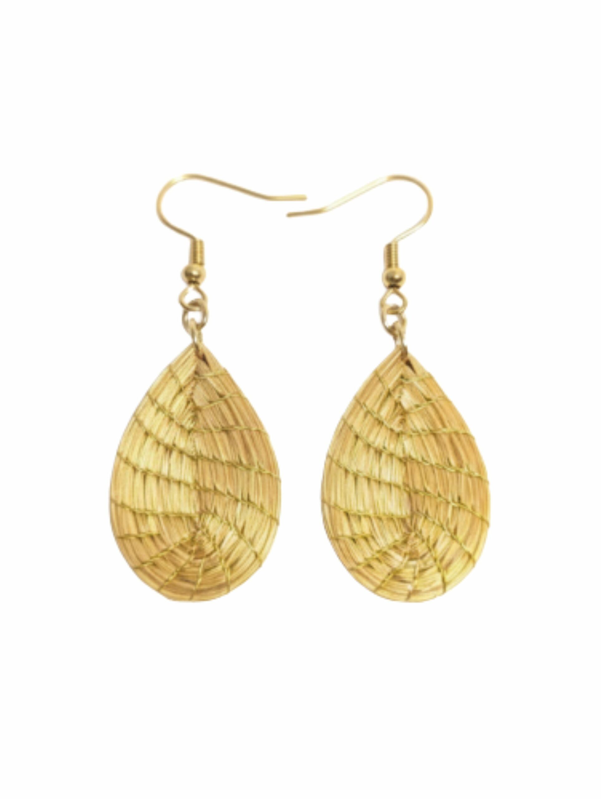 Oro vegetal Capim dourado pendientes