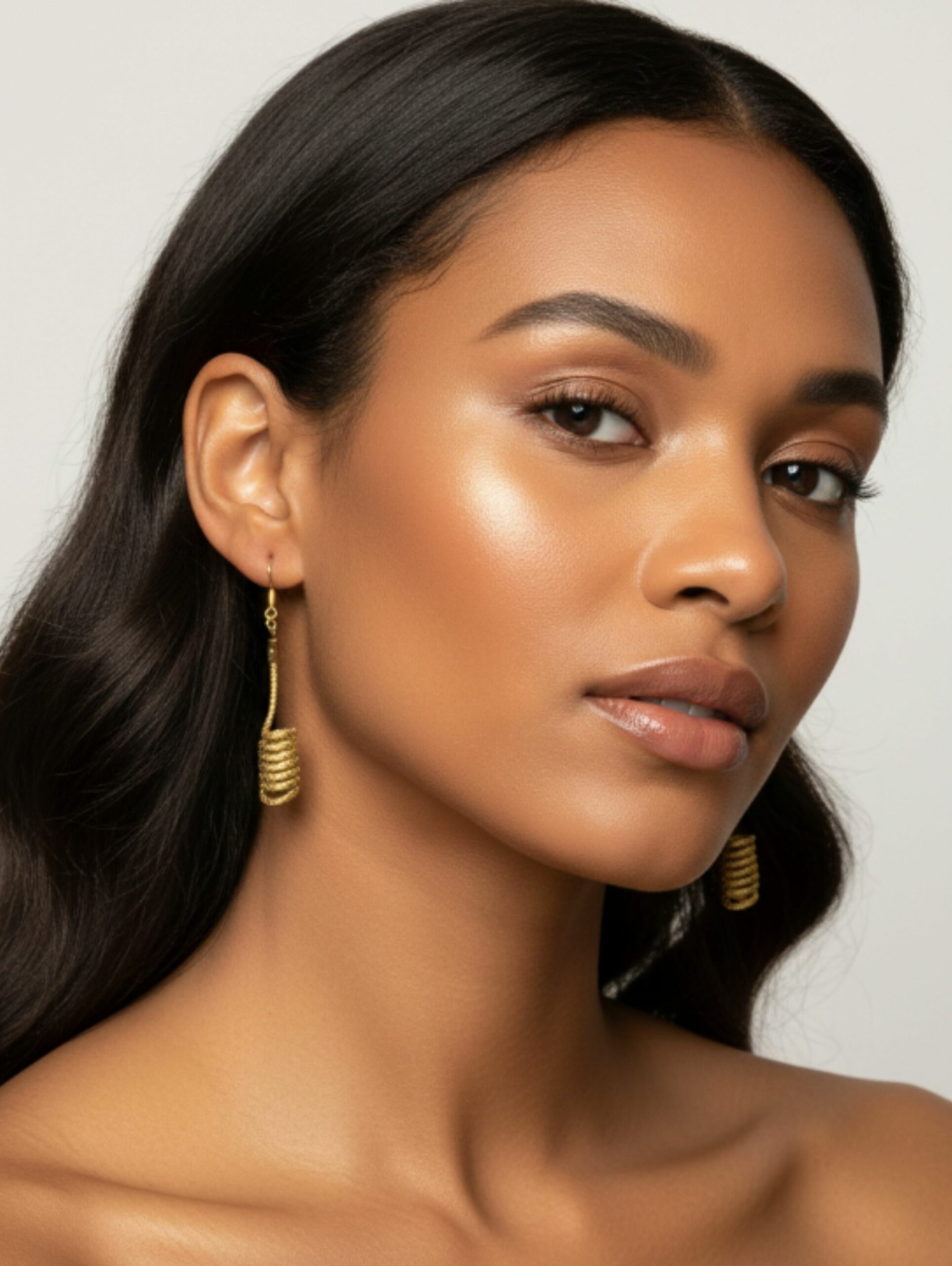 Oro vegetal Capim dourado pendientes