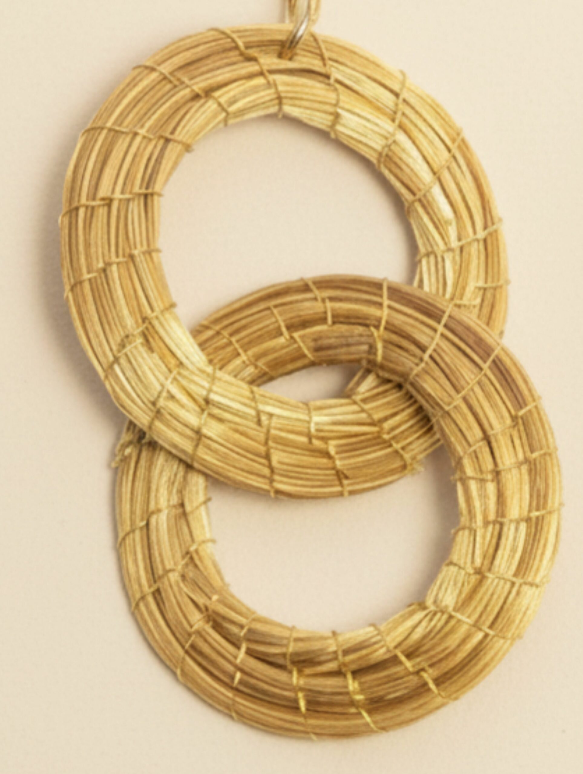 Oro vegetal Capim dourado pendientes
