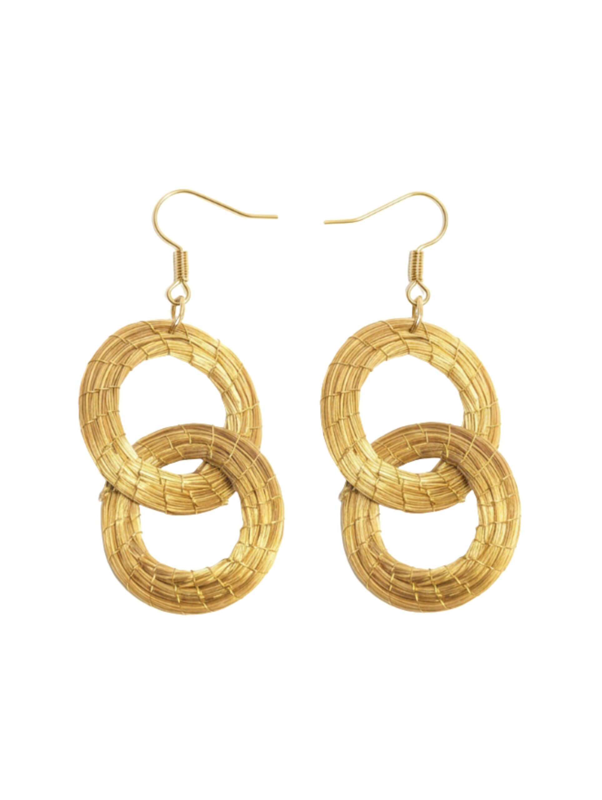 Oro vegetal Capim dourado pendientes