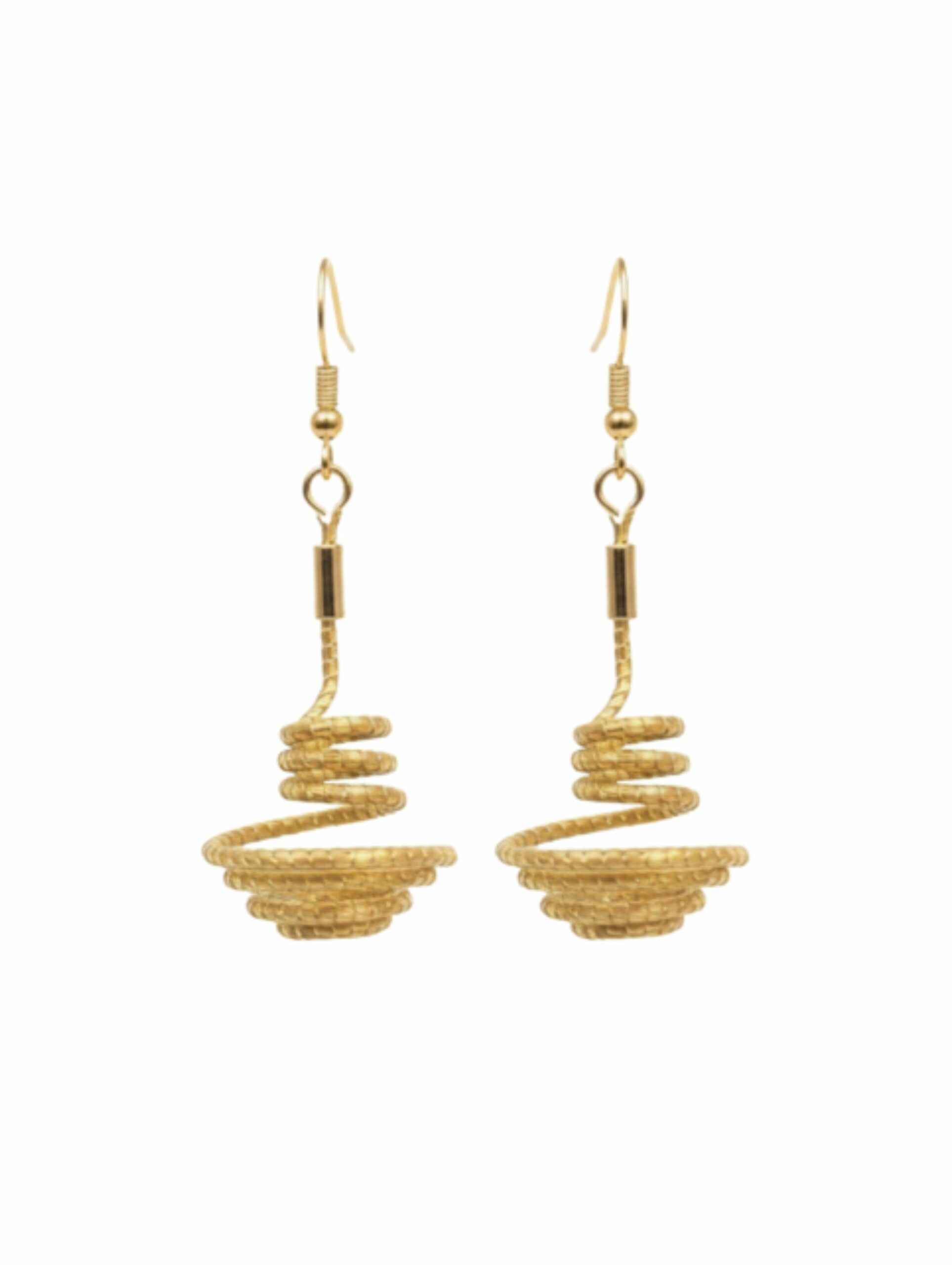 Oro vegetal Capim dourado pendientes