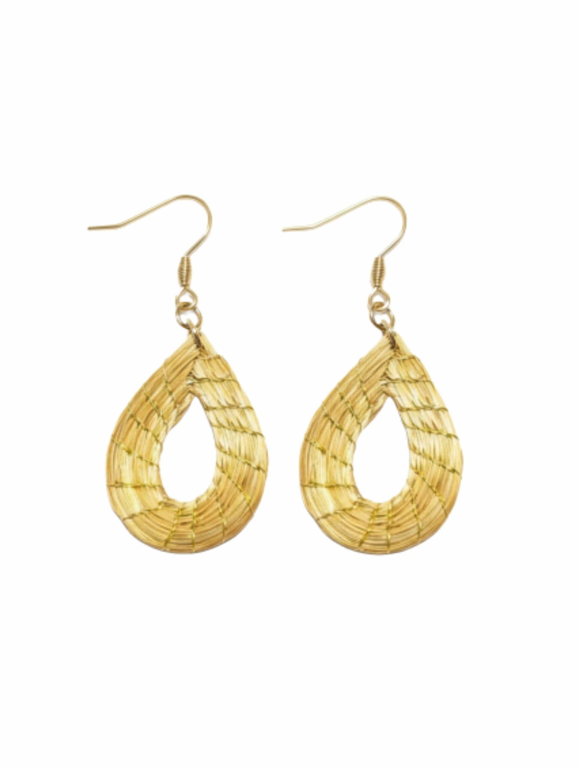 Oro vegetal Capim dourado pendientes