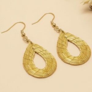 Oro vegetal Capim dourado pendientes