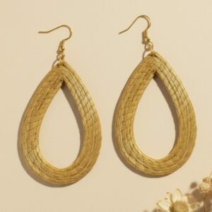 Oro vegetal Capim dourado pendientes