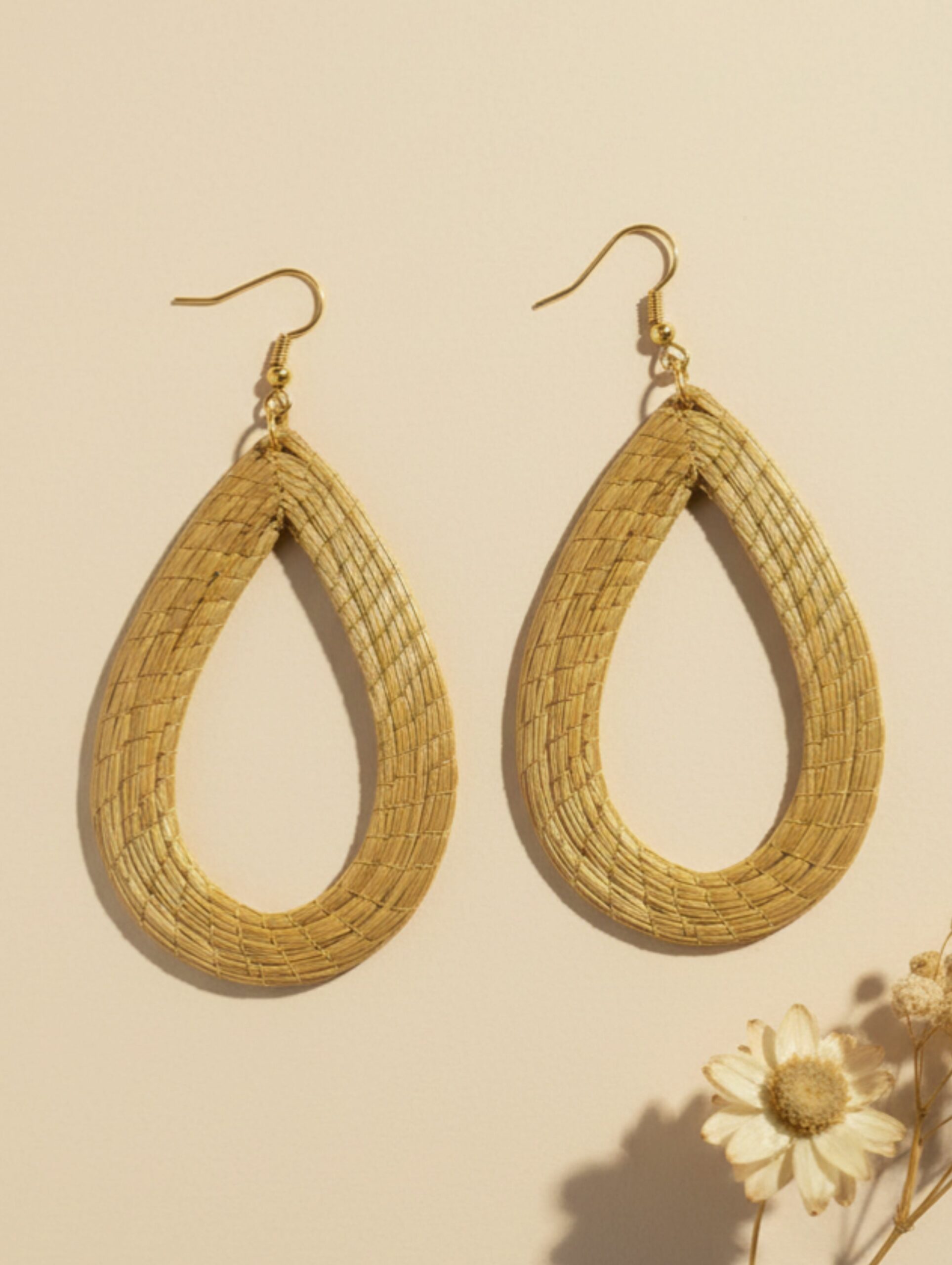 Oro vegetal Capim dourado pendientes