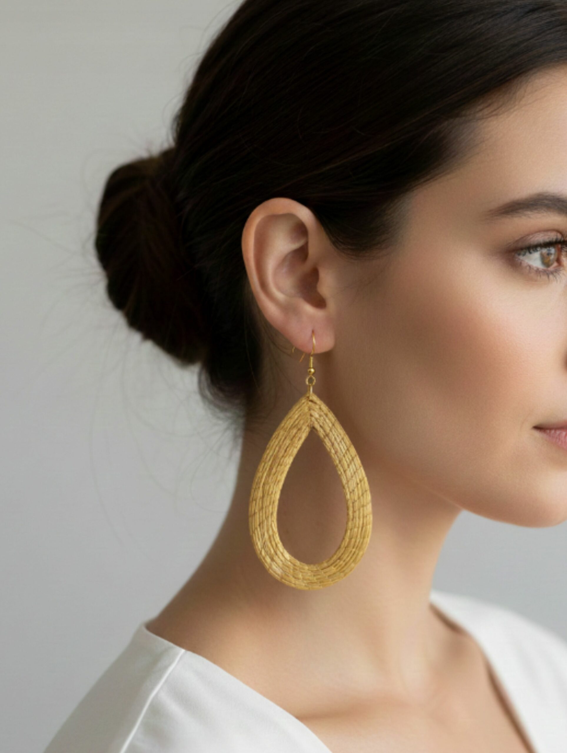 Oro vegetal Capim dourado pendientes