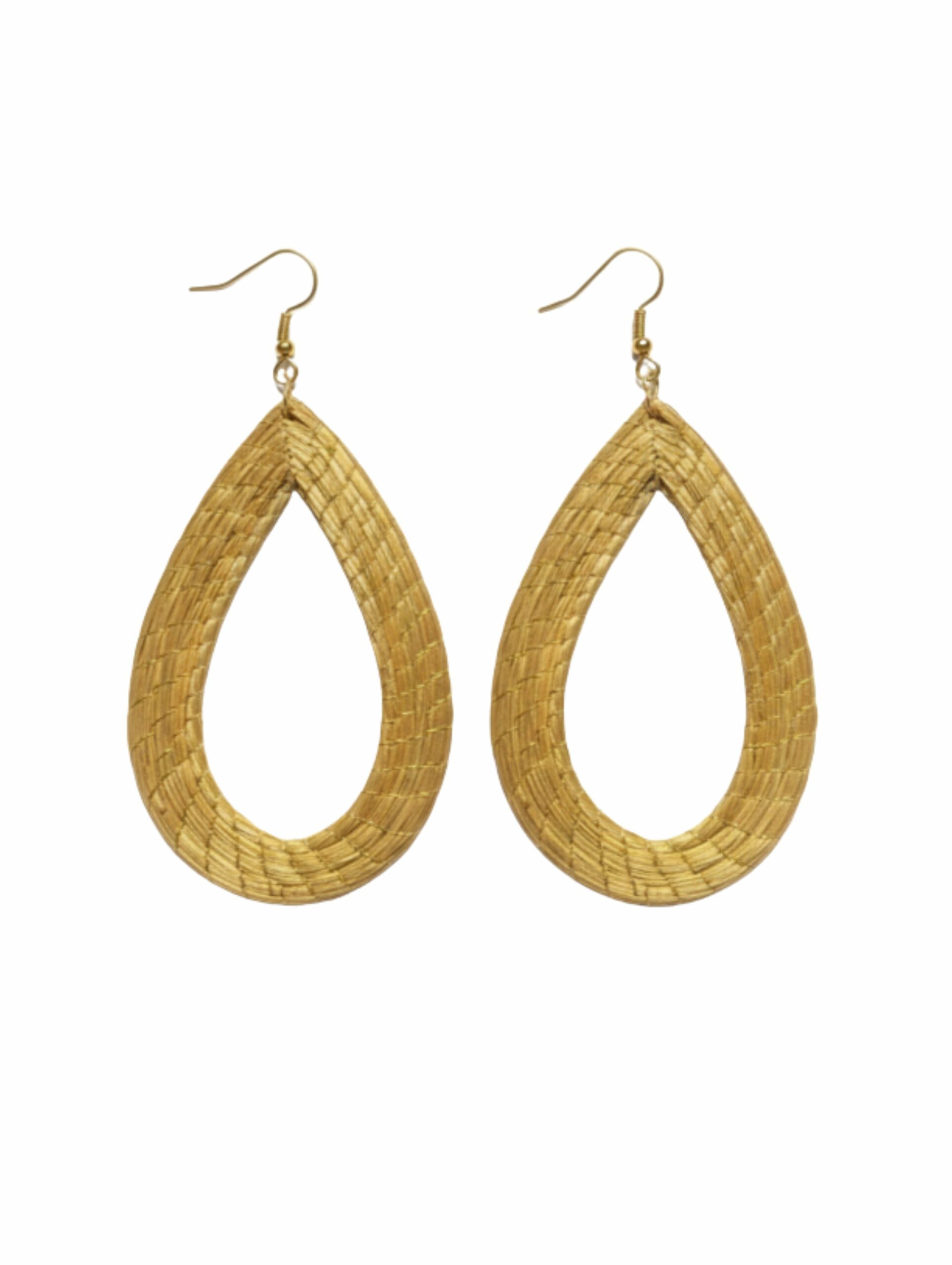 Oro vegetal Capim dourado pendientes