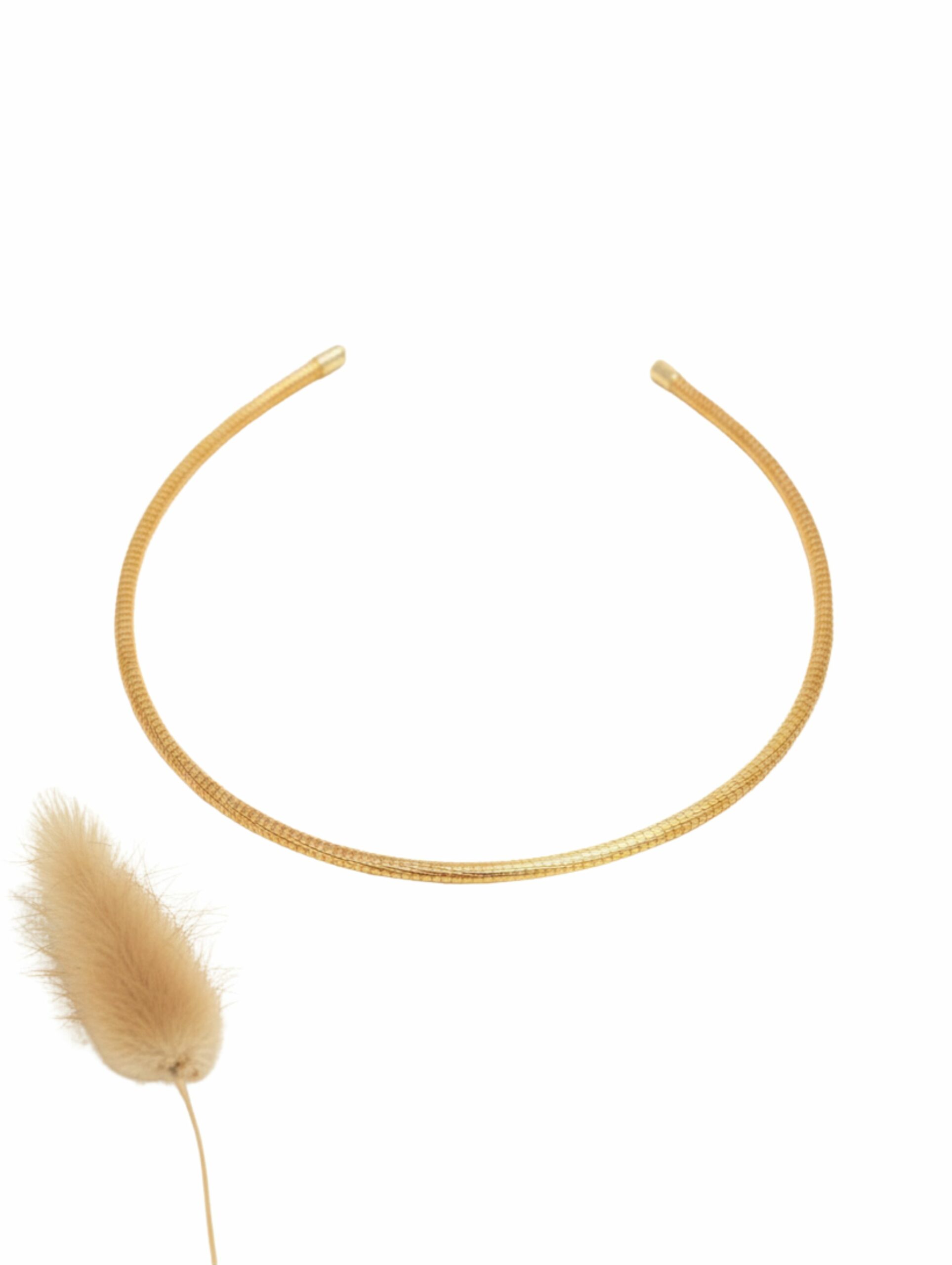 Oro vegetal Capim dourado diadema