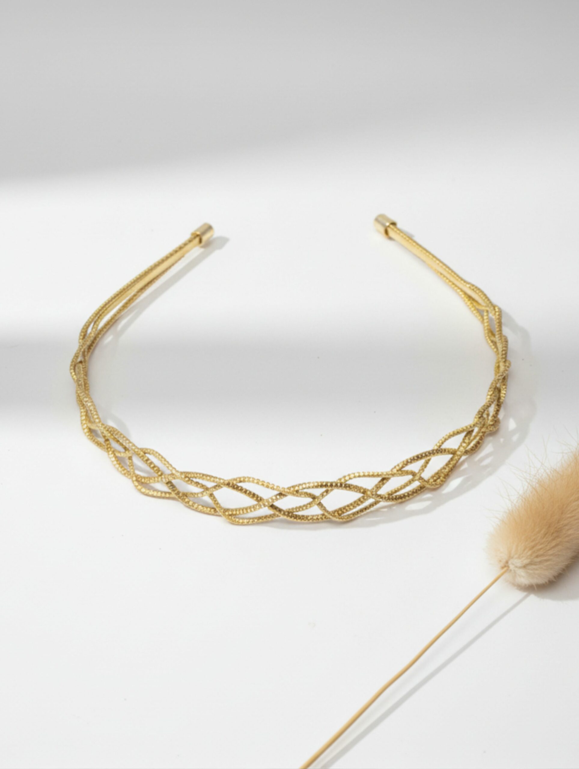 Oro vegetal Capim dourado diadema