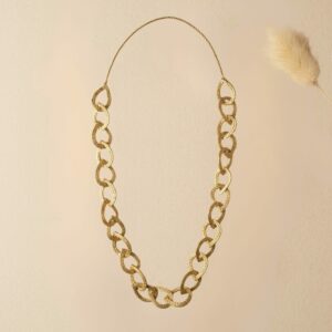joyas artesanales y sostenibles - COLLAR Oro vegetal capim dourado
