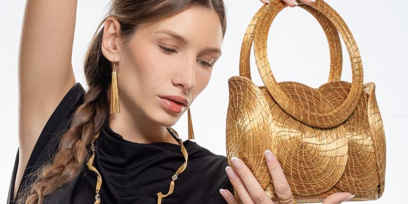 Bolsos sostenibles de Capim Dourado | Bolsos ecológicos de oro vegetal