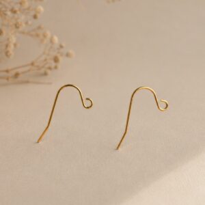 Pendientes BASE DIY - Para capimix o charms - Acero inoxidable 316L - Sloweco