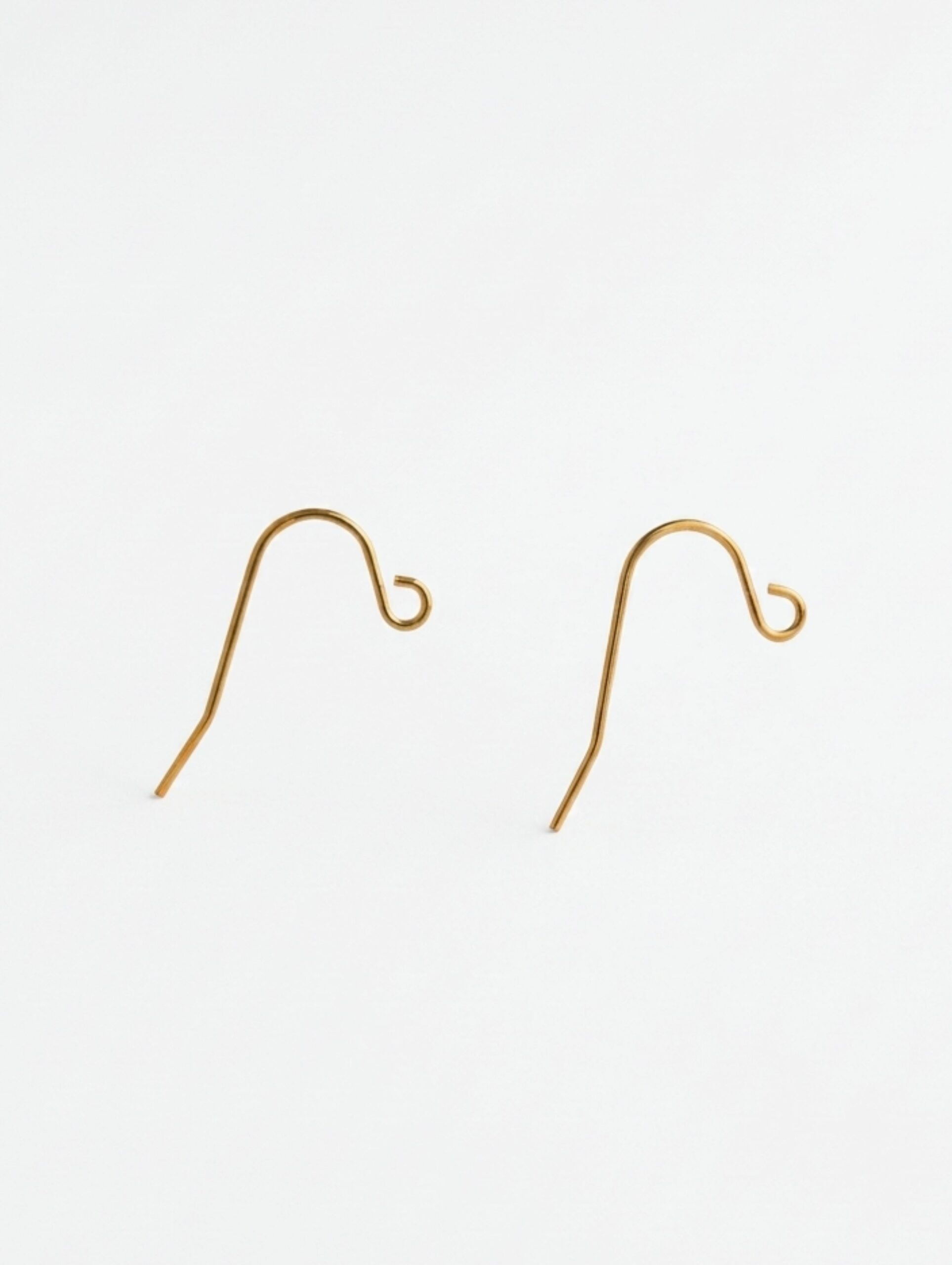Pendientes BASE DIY - Para capimix o charms - Acero inoxidable 316L - Sloweco