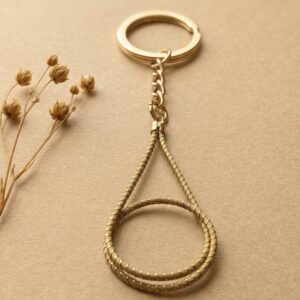 Llavero de oro vegetal de Capim Dourado | SLOWECO