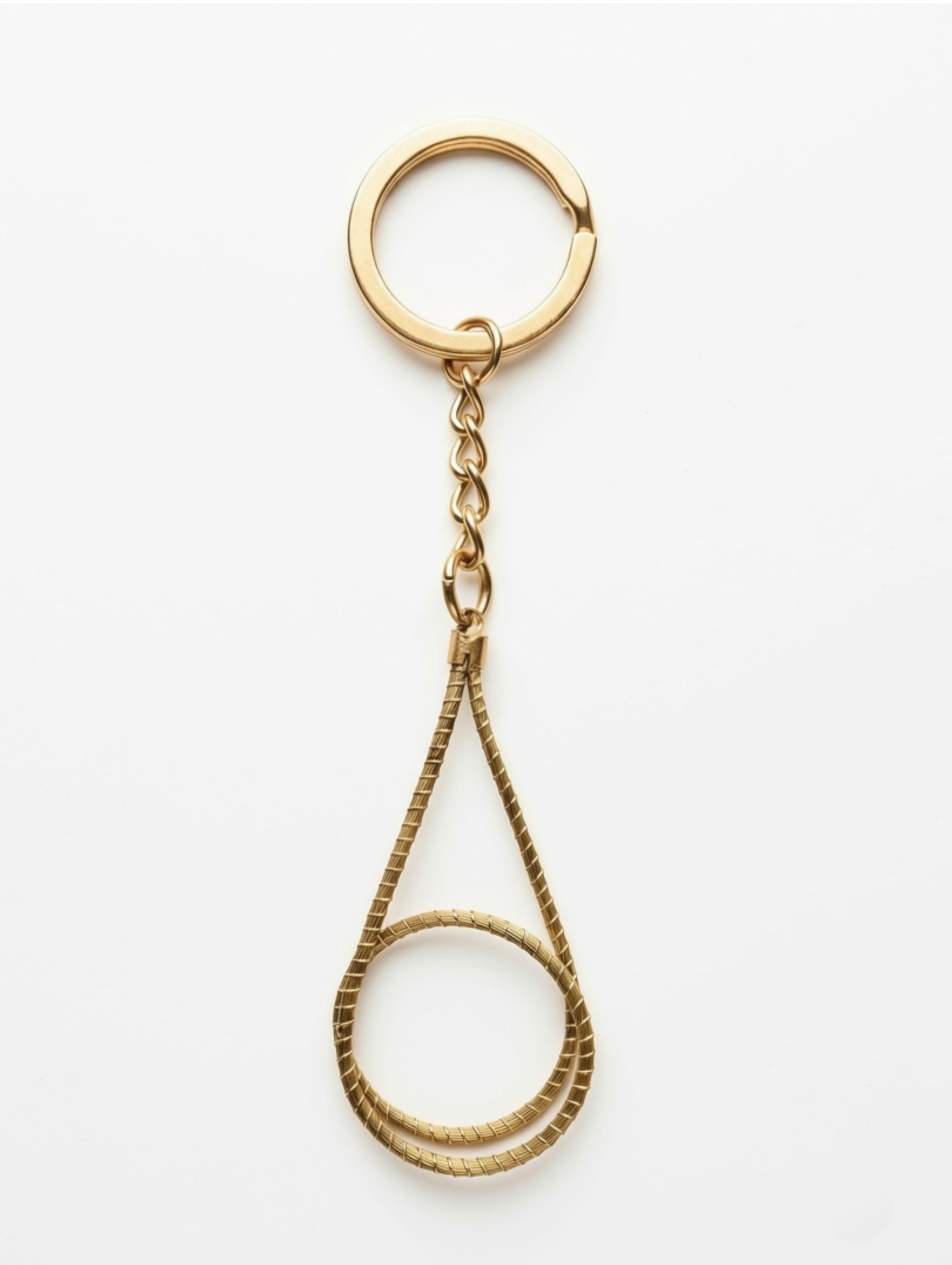 Llavero de oro vegetal de Capim Dourado | SLOWECO