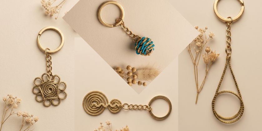Llaveros de oro vegetal: regalo original, económico y sostenible