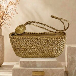 BOLSO DE ORO VEGETAL CAPIM DOURADO